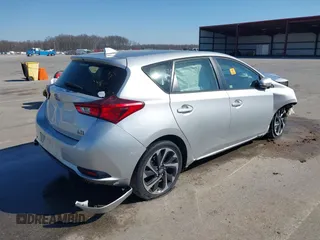 2016 Scion iM with VIN JTNKARJE6GJ510874, listed as a IAAI auction lot 41775719 with 1 mi miles. Bid and sale history available at carsss.com. Image 4.