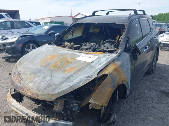 2016 Hyundai Santa Fe z VIN 5XYZU3LB4GG308030, wystawiony jako IAAI lot #42102832 z przebiegiem Nie podano mil oraz . Historia ofert i sprzedaży dostępna na DreamBid. Obrazek 6.