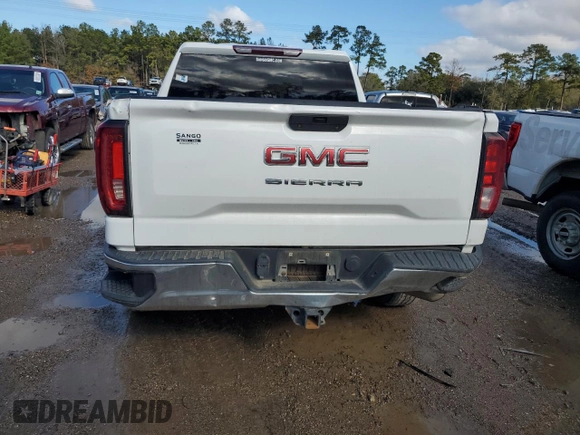 2020 GMC Sierra 1500 with VIN 3GTP8AEH8LG164124, listed as a Copart auction lot 88131195 with 133,596 mi miles and Salvage Title. Bid and sale history available at DreamBid. Image 6.