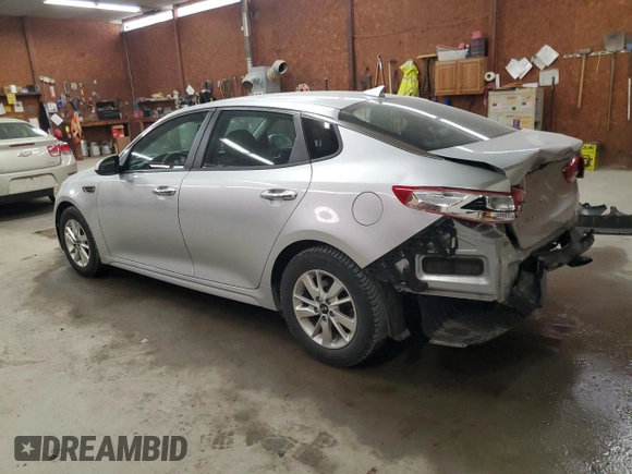 2017 Kia Optima LX with VIN 5XXGT4L39HG148788, listed as a Copart auction lot 59175675 with 89,226 mi miles and Salvage title. Bid and sale history available at DreamBid. Image 2.