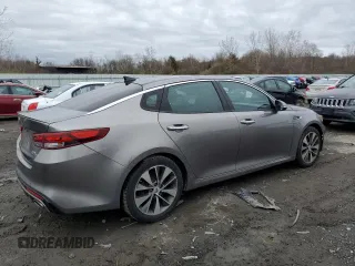 2016 Kia Optima SXL Turbo with VIN 5XXGV4L29GG022592, listed as a Copart auction lot 51810915 with 88,513 mi miles and Salvage title. Bid and sale history available at DreamBid. Image 3.