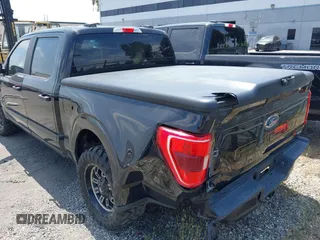 2021 Ford F-150 XL with VIN 1FTEW1CP0MKD90871, listed as a IAAI auction lot 41413164 with 28,622 mi miles. Bid and sale history available at carsss.com. Image 3.