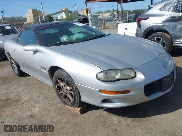 2002 Chevrolet Camaro Z28 z VIN 2G1FP22G722167574, wystawiony jako IAAI lot #41976510 z przebiegiem 114 863 mil mil oraz . Historia ofert i sprzedaży dostępna na DreamBid. Obrazek 1.