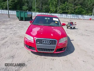 2008 Audi A4 2.0T with VIN WAUAF78EX8A054081, listed as a IAAI auction lot 42165895 with 1 mi miles. Bid and sale history available at carsss.com. Image 6.
