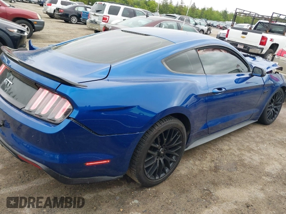 2017 Ford Mustang GT with VIN 1FA6P8CF7H5246553, listed as a IAAI auction lot 42308198 with 67,657 mi miles and . Bid and sale history available at DreamBid. Image 4.