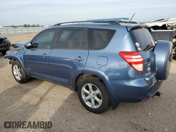 2011 Toyota RAV4 Limited with VIN 2T3DK4DV6BW058430, listed as a Copart auction lot 60070815 with 266,647 mi miles and Clean title. Bid and sale history available at DreamBid. Image 2.
