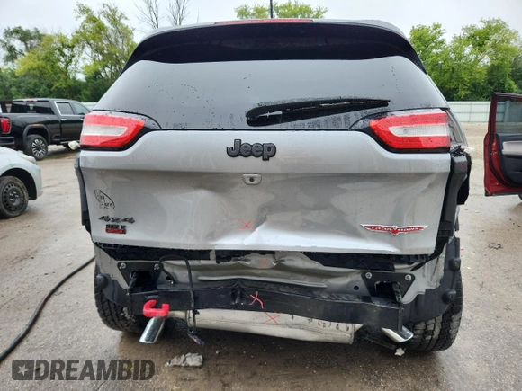 2015 Jeep Cherokee Trailhawk с VIN 1C4PJMBS0FW667593, выставлен на аукционе Copart как лот 63873295 с пробегом 43 351 миль миль и Чистый • Clean title. История ставок и продаж доступна на DreamBid. Изображение 6.