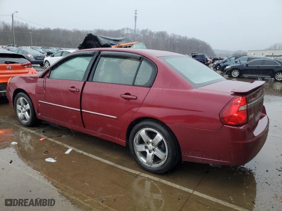 2007 Chevrolet Malibu LTZ with VIN 1G1ZU57N37F201630, listed as a Copart auction lot 85963354 with 186,049 mi miles and Salvage Title. Bid and sale history available at carsss.com. Image 2.