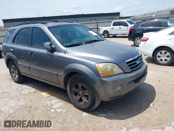 2007 Kia Sorento EX with VIN KNDJD736175693580, listed as a IAAI auction lot 42101625 with 230,030 mi miles and . Bid and sale history available at DreamBid. Image 1.