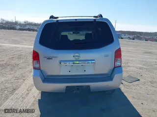 2008 Nissan Pathfinder LE with VIN 5N1AR18B98C620745, listed as a IAAI auction lot 41768199 with 208,299 mi miles. Bid and sale history available at carsss.com. Image 16.