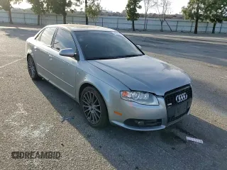 2007 Audi A4 2.0T with VIN WAUBF78E87A113423, listed as a Copart auction lot 43648765 with 114,734 mi miles and Salvage Title. Bid and sale history available at carsss.com. Image 11.