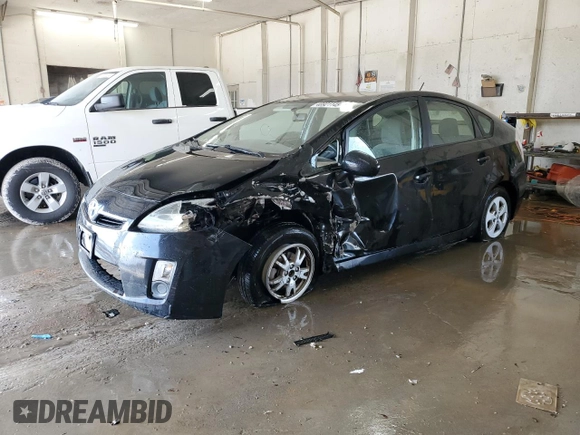 2011 Toyota Prius I with VIN JTDKN3DU6B0315784, listed as a Copart auction lot 48921145 with 191,257 mi miles and Salvage Title. Bid and sale history available at DreamBid. Image 1.