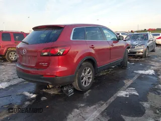 2014 Mazda CX-9 Touring with VIN JM3TB3CV1E0433325, listed as a IAAI auction lot 41409898 with 117,082 mi miles. Bid and sale history available at carsss.com. Image 4.