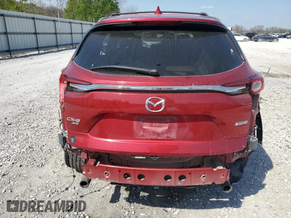 2019 Mazda CX-9 Grand Touring z VIN JM3TCBDY6K0326394, wystawiony jako Copart lot #50057545 z przebiegiem 55 272 mil mil oraz Szkoda całkowita • Salvage title. Historia ofert i sprzedaży dostępna na DreamBid. Obrazek 6.