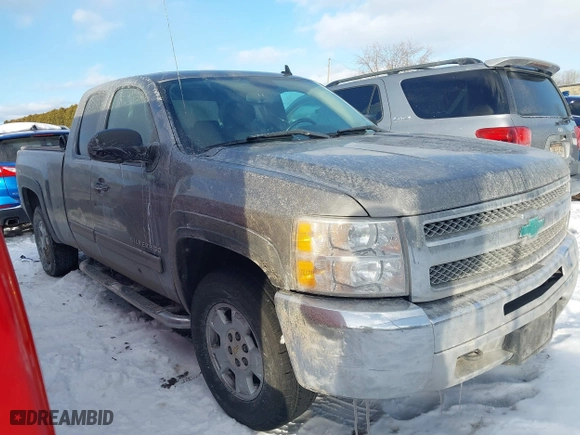 2012 Chevrolet Silverado 1500 LT with VIN 1GCRKSE72CZ199765, listed as a IAAI auction lot 41473863 with 129,626 mi miles. Bid and sale history available at carsss.com. Image 13.