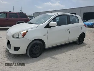 2015 Mitsubishi Mirage DE z VIN ML32A3HJ7FH046247, wystawiony jako Copart lot #59360245 z przebiegiem 101 715 mil mil oraz Szkoda całkowita • Salvage title. Historia ofert i sprzedaży dostępna na DreamBid. Obrazek 1.