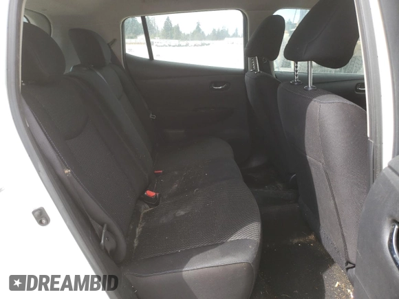 2014 Nissan LEAF SV с VIN 1N4AZ0CP9EC332534, выставлен на аукционе Copart как лот 64845104 с пробегом 64 340 миль миль и Чистый • Clean title. История ставок и продаж доступна на DreamBid. Изображение 10.