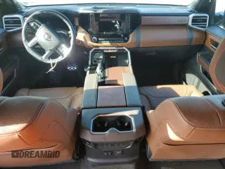2023 Toyota Tundra 1794 Edition with VIN 5TFMA5DB7PX088232, listed as a Copart auction lot 52026975 with 23,776 mi miles and Salvage title. Bid and sale history available at DreamBid. Image 8.