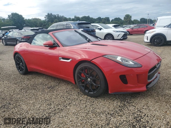 2014 Jaguar F-Type S with VIN SAJWA6FC2E8K01114, listed as a Copart auction lot 74242084 with Not Provided miles and Salvage Title. Bid and sale history available at DreamBid. Image 4.