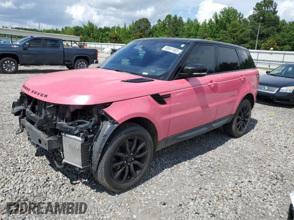2016 Land Rover Range Rover Sport HSE z VIN SALWR2PF3GA116196, wystawiony jako Copart lot #60641405 z przebiegiem 104 118 mil mil oraz Szkoda całkowita • Salvage title. Historia ofert i sprzedaży dostępna na DreamBid. Obrazek 1.