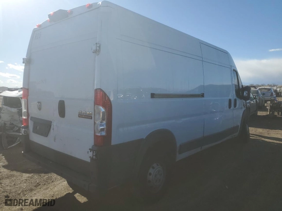 2018 Ram ProMaster Cargo Van with VIN 3C6TRVDG8JE151725, listed as a Copart auction lot 42853375 with 0 mi miles and Salvage Title. Bid and sale history available at carsss.com. Image 3.