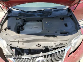 2010 Lexus RX 450h with VIN JTJZB1BA5A2400054, listed as a Copart auction lot 63348865 with 177,153 mi miles and Salvage title. Bid and sale history available at DreamBid. Image 12.