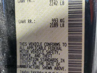 2009 Nissan Altima 2.5 S with VIN 1N4AL24E99C198964, listed as a Copart auction lot 47790555 with 55,388 mi miles and Salvage Title. Bid and sale history available at carsss.com. Image 12.