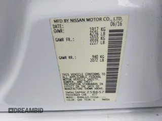2016 Nissan Altima SR with VIN 1N4AL3AP4GC258657, listed as a IAAI auction lot 41975494 with 99,666 mi miles and . Bid and sale history available at carsss.com. Image 9.