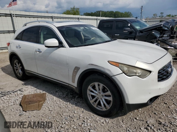 2010 Infiniti FX35 with VIN JN8AS1MUXAM800305, listed as a Copart auction lot 61742114 with 172,274 mi miles and Salvage Title. Bid and sale history available at carsss.com. Image 4.
