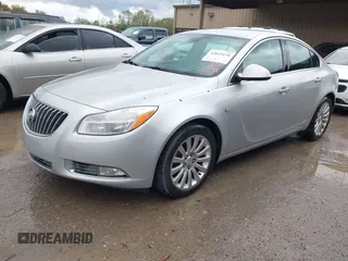 2011 Buick Regal CXL RL3 with VIN W04GR5EC5B1001978, listed as a IAAI auction lot 42019458 with 126,619 mi miles. Bid and sale history available at carsss.com. Image 2.