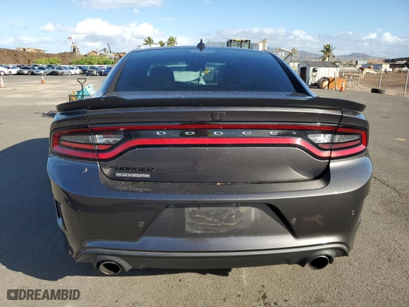2022 Dodge Charger R/T with VIN 2C3CDXCT2NH173560, listed as a Copart auction lot 78696314 with 20,599 mi miles and Salvage Title. Bid and sale history available at carsss.com. Image 6.