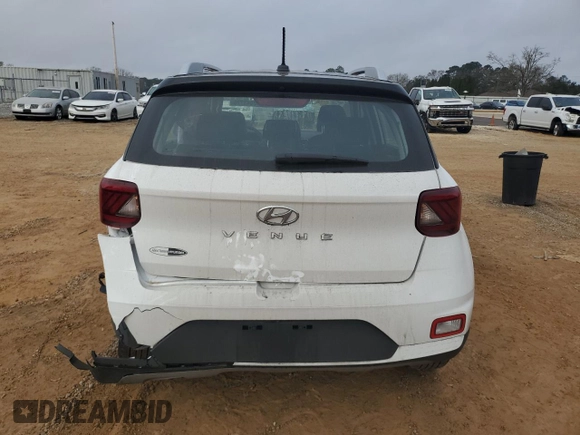 2024 Hyundai Venue Limited with VIN KMHRC8A35RU336797, listed as a Copart auction lot 42943775 with 11,321 mi miles and Non Repairable. Bid and sale history available at DreamBid. Image 6.