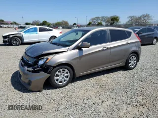 2013 Hyundai Accent GL with VIN KMHCT5AE3DU106562, listed as a Copart auction lot 52646635 with 188,015 mi miles and Salvage Title. Bid and sale history available at carsss.com. Image 1.