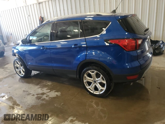 2019 Ford Escape Titanium with VIN 1FMCU0J94KUB49727, listed as a Copart auction lot 61973185 with Not provided miles and Non repairable. Bid and sale history available at DreamBid. Image 2.