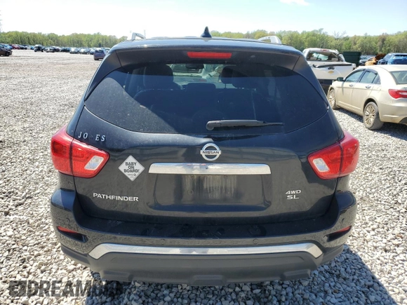 2020 Nissan Pathfinder SL z VIN 5N1DR2CM6LC611571, wystawiony jako Copart lot #52259385 z przebiegiem 133 581 mil mil oraz Szkody całkowita. Historia ofert i sprzedaży dostępna na DreamBid. Obrazek 6.