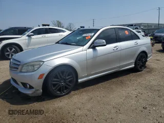 2008 Mercedes-Benz C 300 Sport with VIN WDDGF81X98F106369, listed as a Copart auction lot 54924475 with 133,156 mi miles and Salvage title. Bid and sale history available at DreamBid. Image 1.