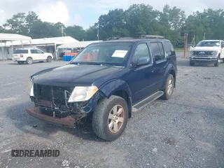 2008 Nissan Pathfinder LE with VIN 5N1AR18U98C604191, listed as a IAAI auction lot 42723959 with 252,250 mi miles and . Bid and sale history available at DreamBid. Image 2.