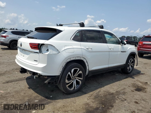2023 Volkswagen Atlas SEL with VIN 1V2BE2CA4PC216788, listed as a Copart auction lot 65115764 with 13,033 mi miles and Salvage title. Bid and sale history available at DreamBid. Image 3.