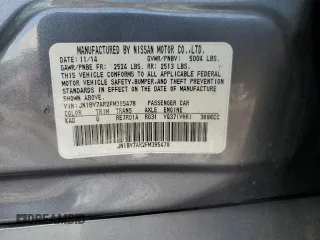 2015 Infiniti Q50 Premium z VIN JN1BV7AR2FM395478, wystawiony jako Copart lot #62843995 z przebiegiem 137 945 mil mil oraz Szkoda całkowita • Salvage title. Historia ofert i sprzedaży dostępna na DreamBid. Obrazek 13.