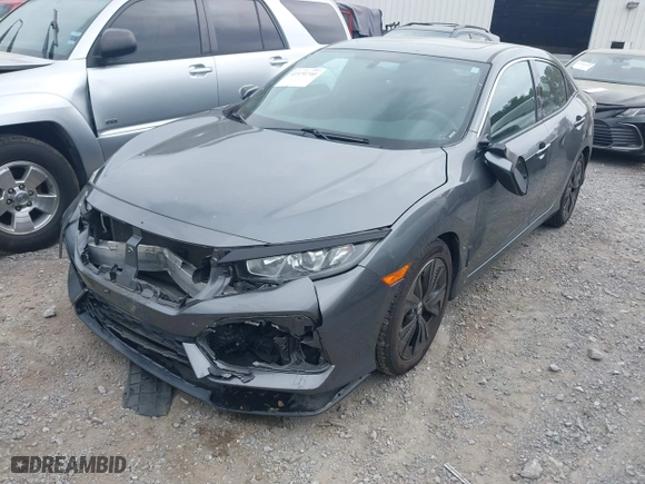 2017 Honda Civic Hatchback EX with VIN SHHFK7H51HU406507, listed as a IAAI auction lot 41970740 with 63,821 mi miles. Bid and sale history available at carsss.com. Image 17.