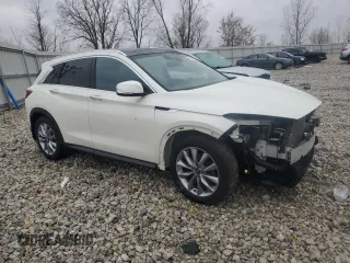 2020 Infiniti QX50 Essential with VIN 3PCAJ5M34LF115600, listed as a Copart auction lot 78370384 with 39,246 mi miles and Non Repairable. Bid and sale history available at DreamBid. Image 4.