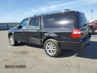 2015 Ford Expedition Max Limited with VIN 1FMJK1KT2FEF29436, listed as a Copart auction lot 79074374 with 129,765 mi miles and Salvage Title. Bid and sale history available at carsss.com. Image 2.