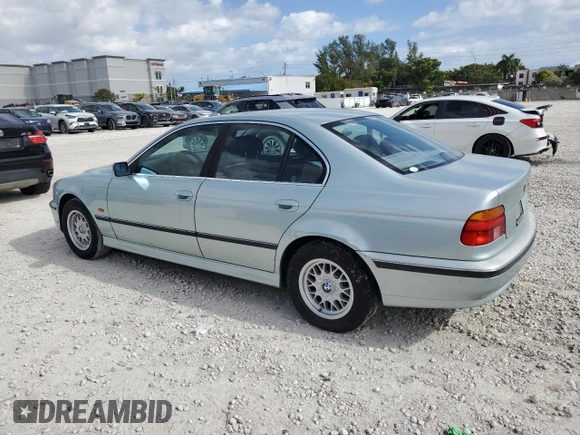 1997 BMW 5 Series 528iA with VIN WBADD6320VBW20684, listed as a Copart auction lot 87455124 with 85,371 mi miles and Clean Title. Bid and sale history available at carsss.com. Image 2.