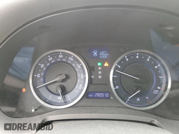 2012 Lexus IS 250 z VIN JTHCF5C27C5055895, wystawiony jako Copart lot #60175615 z przebiegiem 280 510 mil mil oraz Szkoda całkowita • Salvage title. Historia ofert i sprzedaży dostępna na DreamBid. Obrazek 9.
