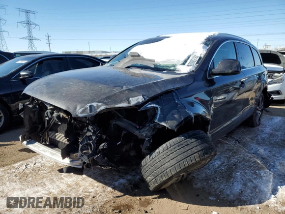 2009 Audi Q7 with VIN WA1AY74L29D006909, listed as a Copart auction lot 45158805 with 137,610 mi miles and Salvage Title. Bid and sale history available at carsss.com. Image 1.