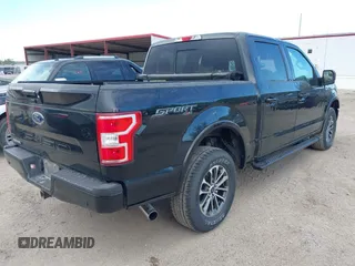 2018 Ford F-150 XL with VIN 1FTEW1E56JKF92265, listed as a IAAI auction lot 42285305 with 95,712 mi miles and . Bid and sale history available at DreamBid. Image 4.