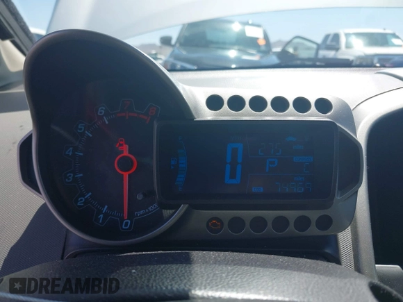 2014 Chevrolet Sonic LS with VIN 1G1JA6SH1E4135729, listed as a IAAI auction lot 42169273 with 74,969 mi miles and . Bid and sale history available at DreamBid. Image 7.