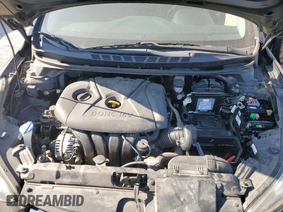 2015 Hyundai Elantra SE with VIN 5NPDH4AE3FH560618, listed as a Copart auction lot 56199255 with 43,760 mi miles and Salvage title. Bid and sale history available at DreamBid. Image 11.