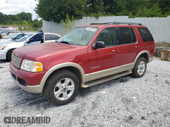 2005 Ford Explorer Eddie Bauer with VIN 1FMDU64W35UA30791, listed as a Copart auction lot 60435375 with 205,116 mi miles and Clean title. Bid and sale history available at DreamBid. Image 1.
