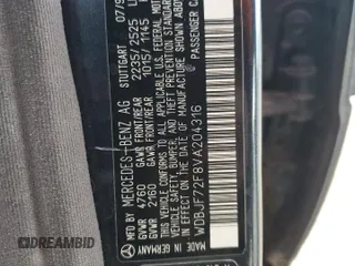 1997 Mercedes-Benz E-Class with VIN WDBJF72F8VA204316, listed as a Copart auction lot 84684614 with 203,748 mi miles and Salvage Title. Bid and sale history available at carsss.com. Image 14.